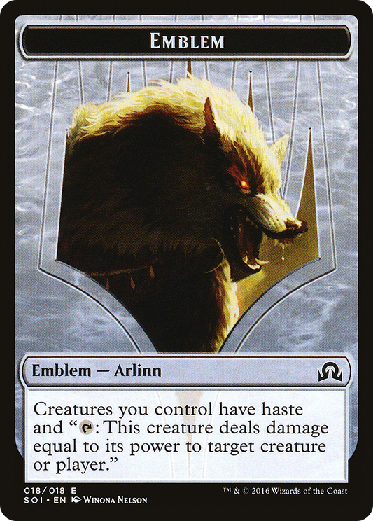 Arlinn, Embraced by the Moon Emblem (SOI-018)