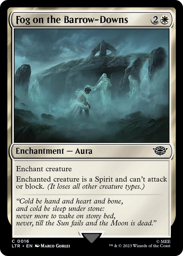 Fog on the Barrow-Downs (LTR-016)