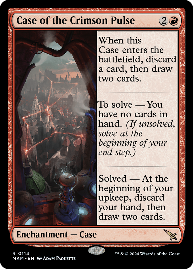 Case of the Crimson Pulse (MKM-114) (Foil)