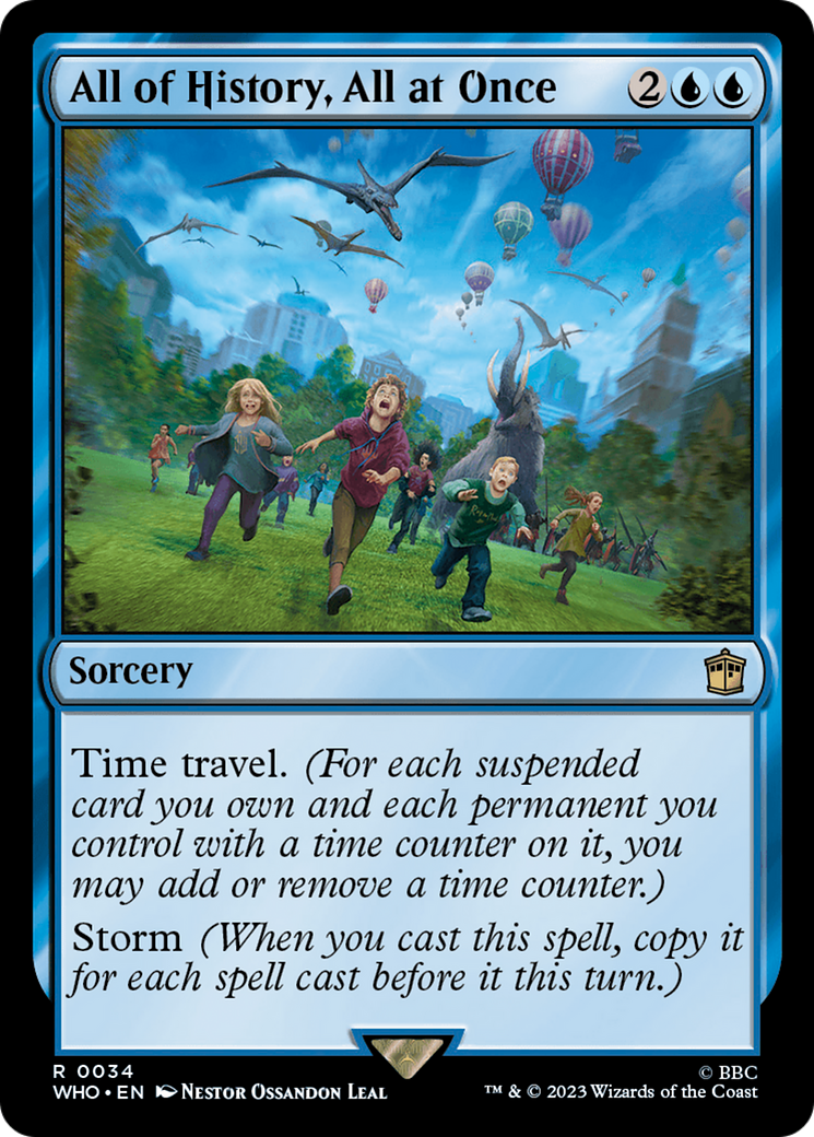 All of History, All at Once (WHO-034) (Foil)