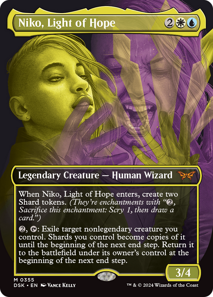 Niko, Light of Hope (DSK-355) (Borderless) (Foil)