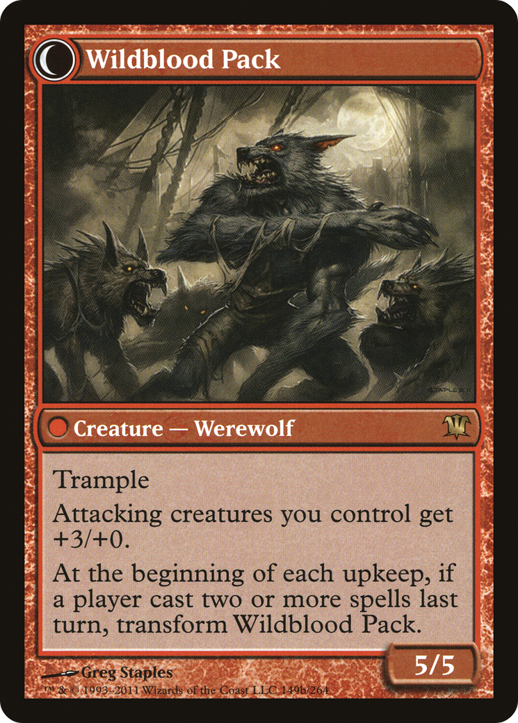 Instigator Gang // Wildblood Pack (ISD-149) (Foil)