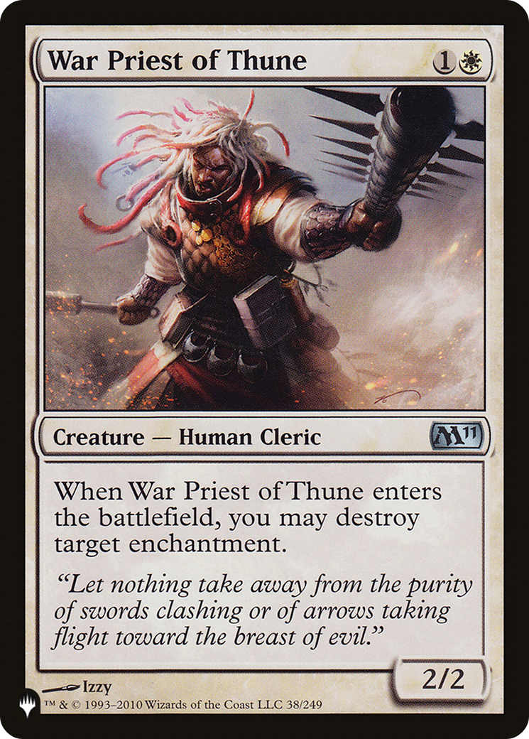 War Priest of Thune (LIST-M11-38)