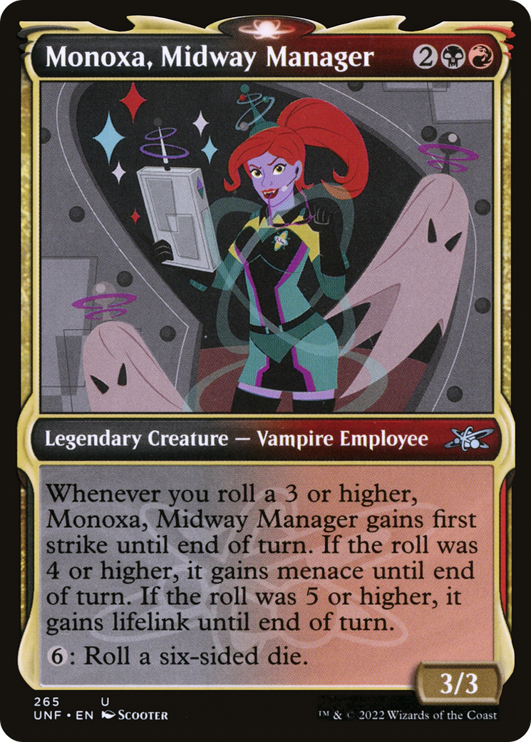 Monoxa, Midway Manager (UNF-265) (Showcase) (Foil)