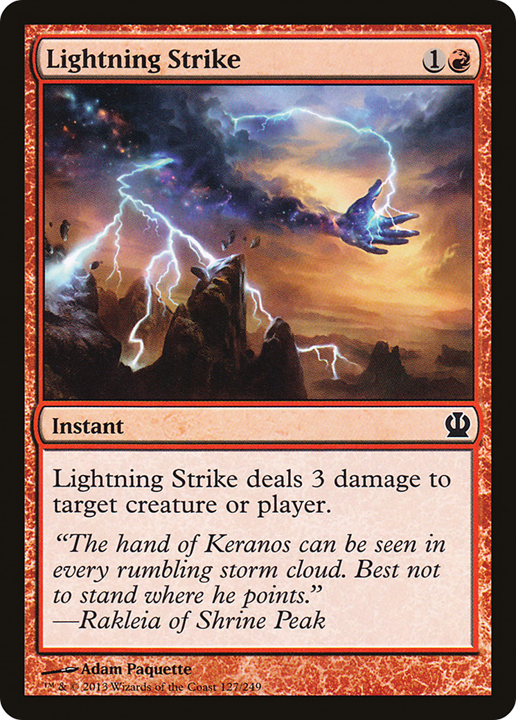 Lightning Strike (THS-127) (Foil)