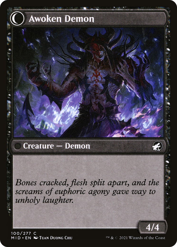 Ecstatic Awakener // Awoken Demon (MID-100)