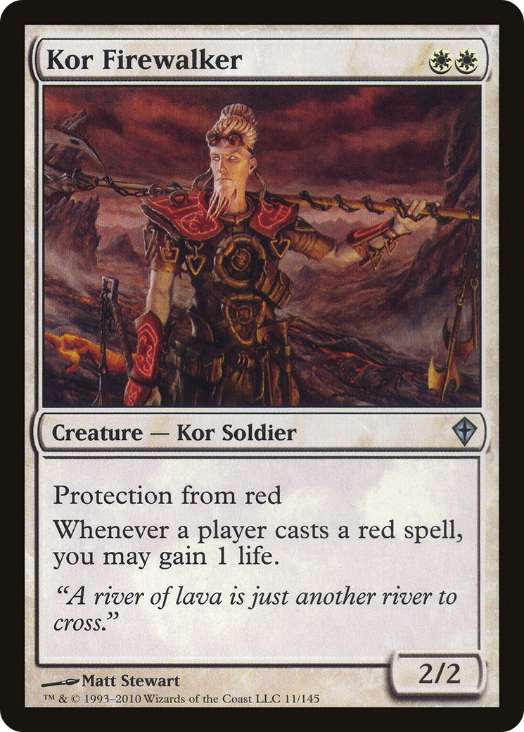 Kor Firewalker (WWK-011) (Foil)