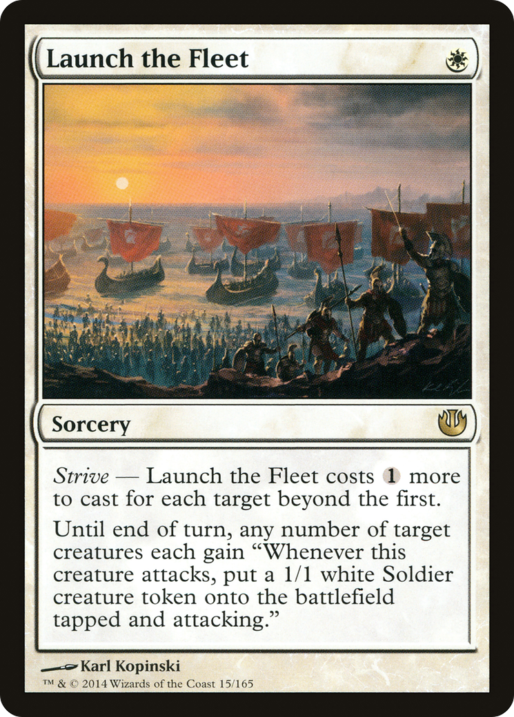 Launch the Fleet (JOU-015) (Foil)