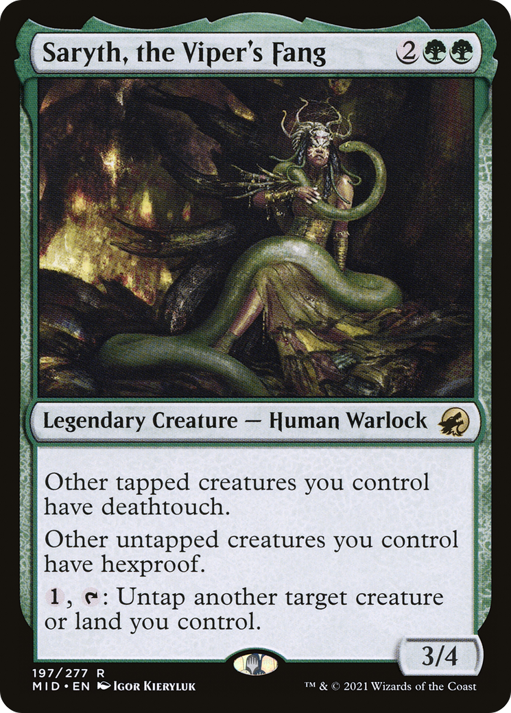 Saryth, the Viper's Fang (MID-197)