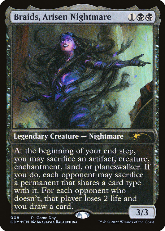 Braids, Arisen Nightmare (GDY-008) (Foil)