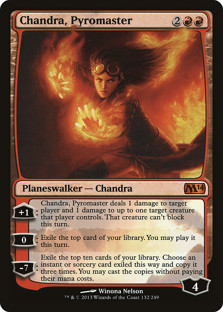 Chandra, Pyromaster (M14-132) (Foil)