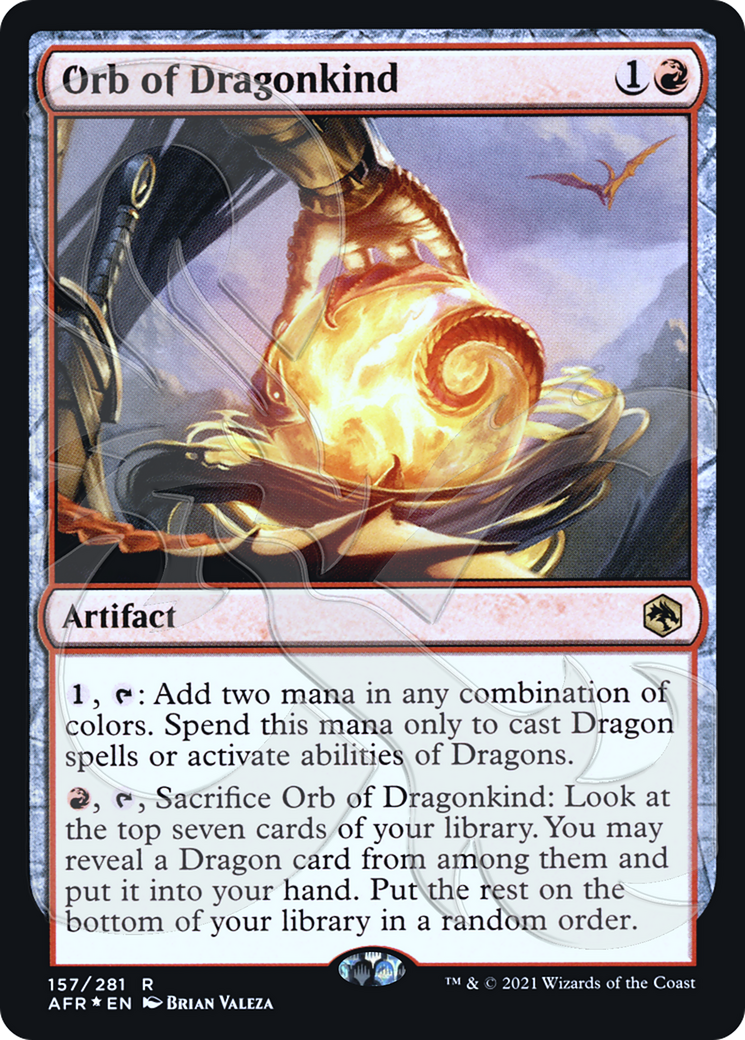 Orb of Dragonkind (Ampersand Stamped) (AFR&-157A) (Foil)