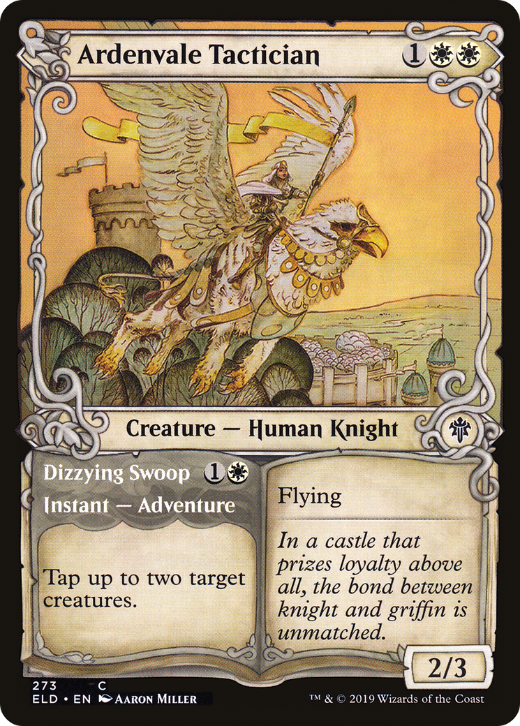 Ardenvale Tactician // Dizzying Swoop (ELD-273) (Showcase)