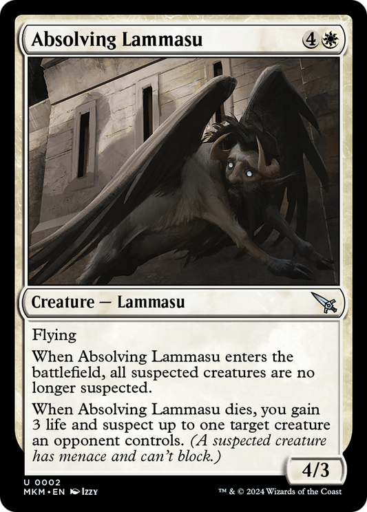 Absolving Lammasu (MKM-002) (Foil)