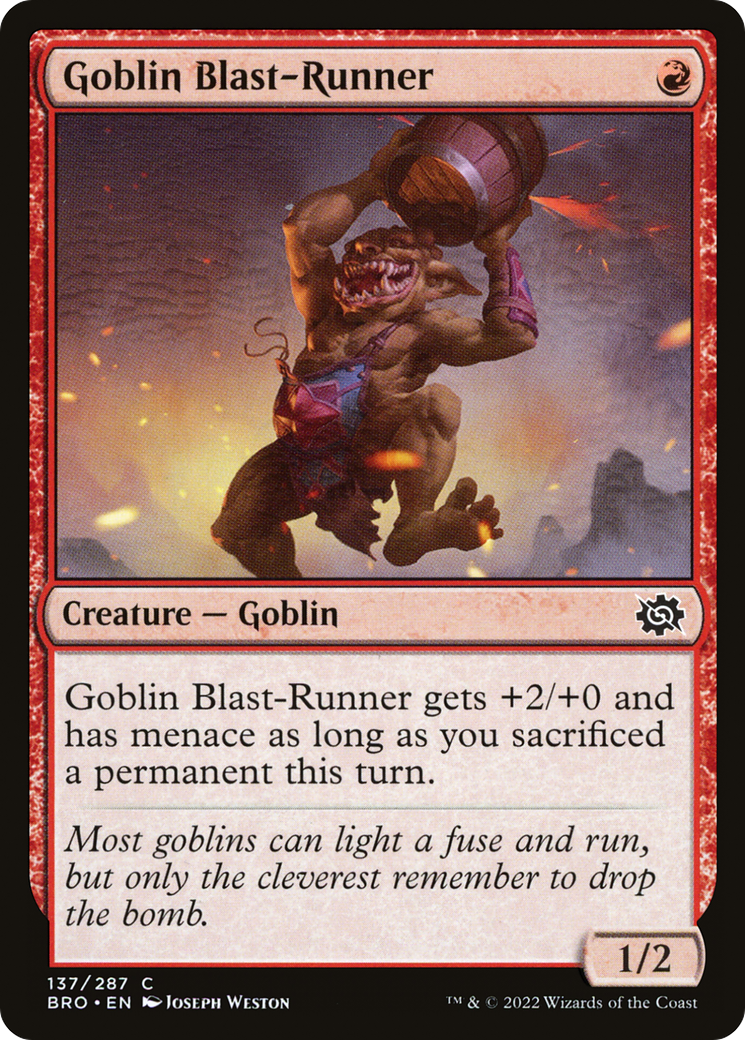 Goblin Blast-Runner (BRO-137)