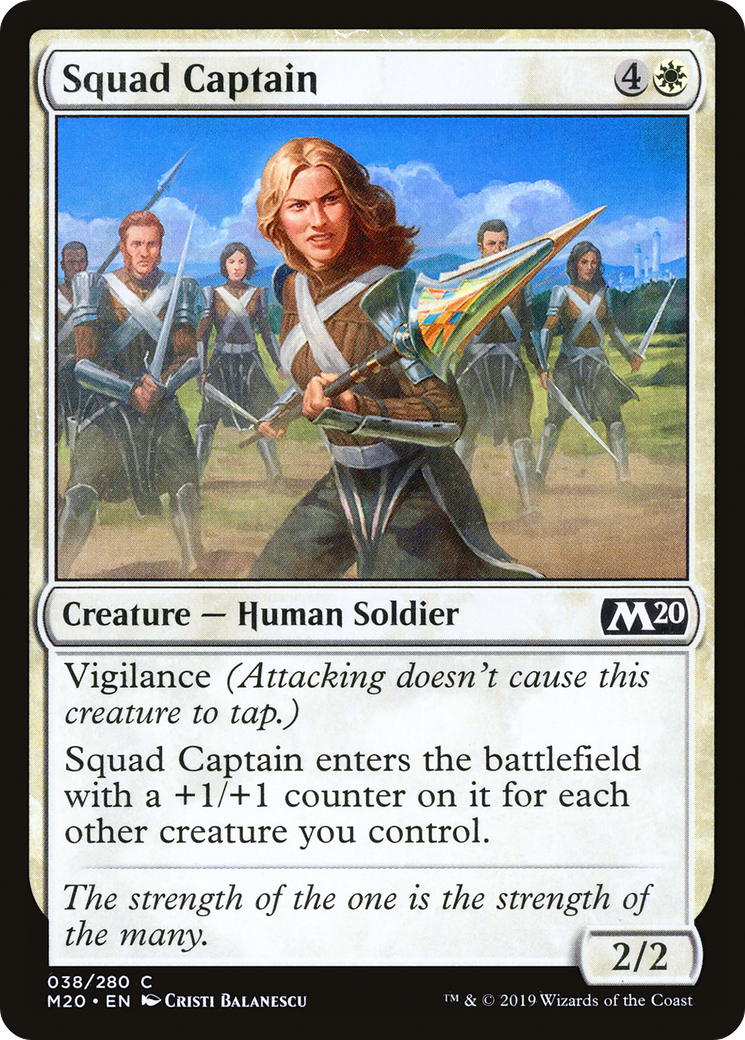 Squad Captain (M20-038) (Foil)