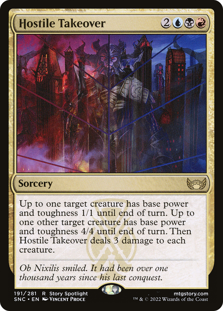 Hostile Takeover (SNC-191) (Foil)