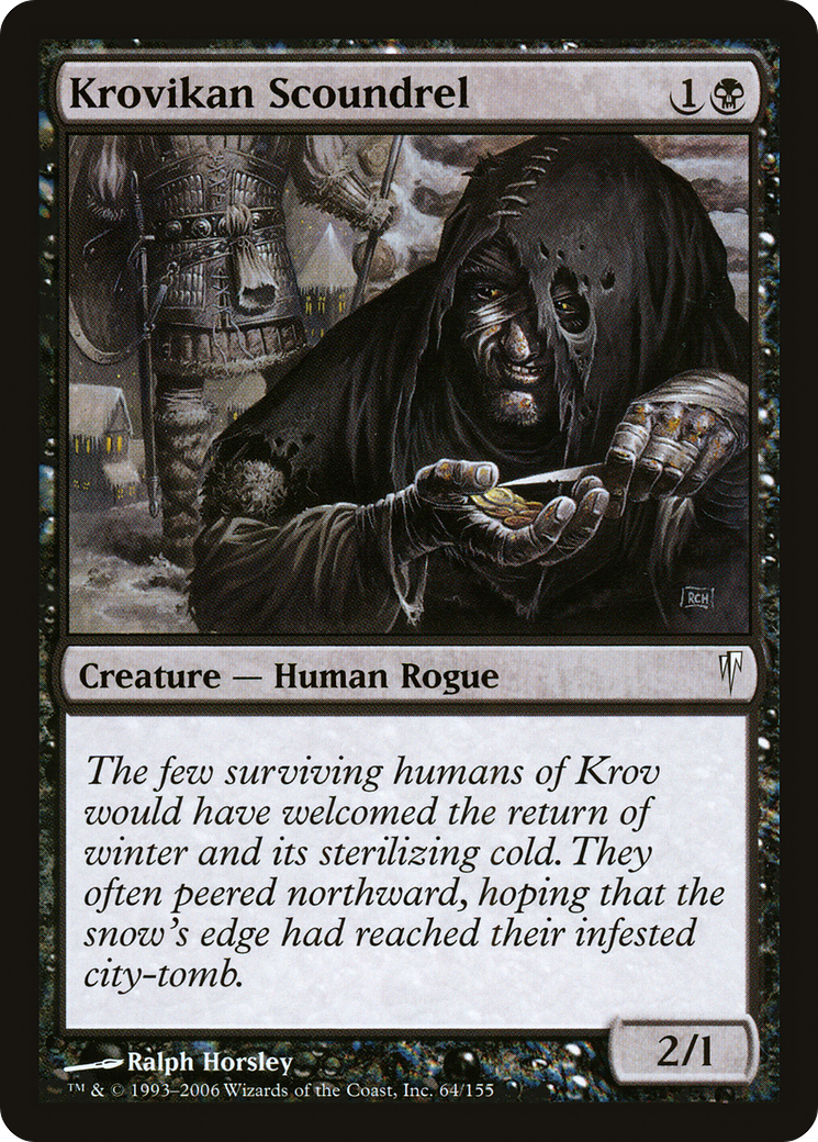Krovikan Scoundrel (CSP-064) (Foil)