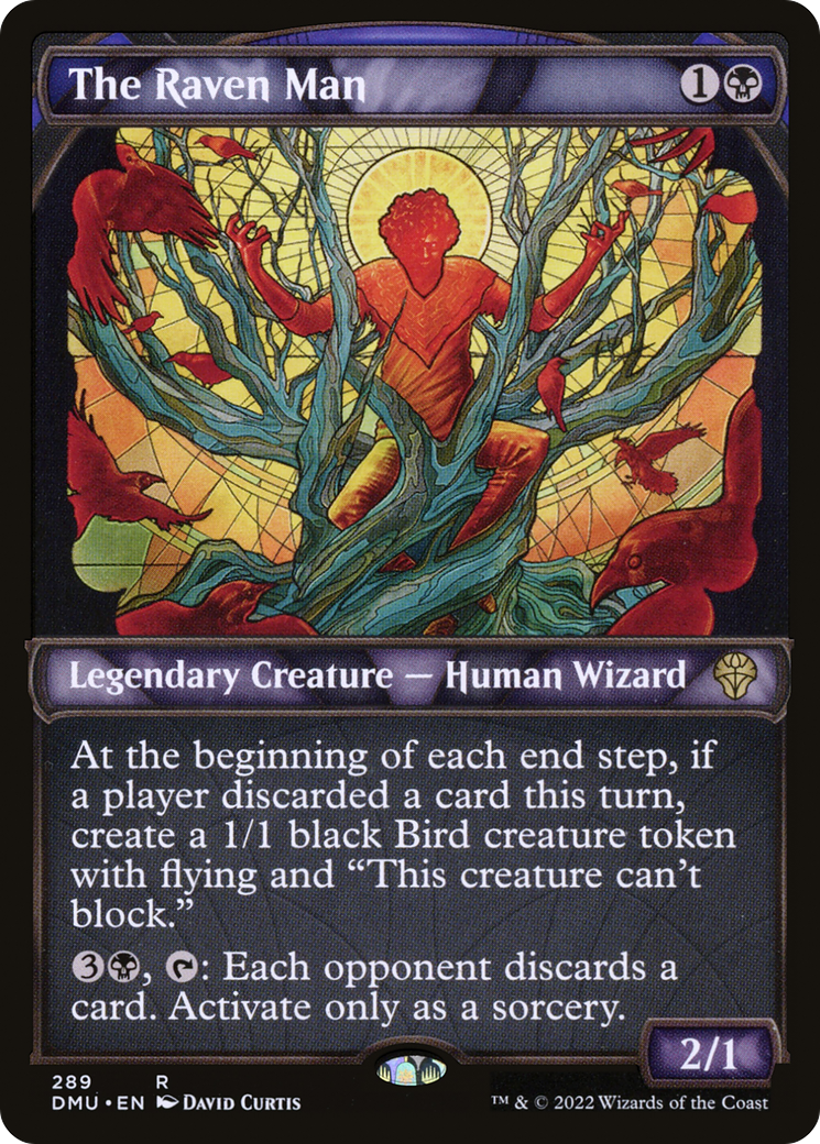 The Raven Man (DMU-289) (Showcase) (Foil)