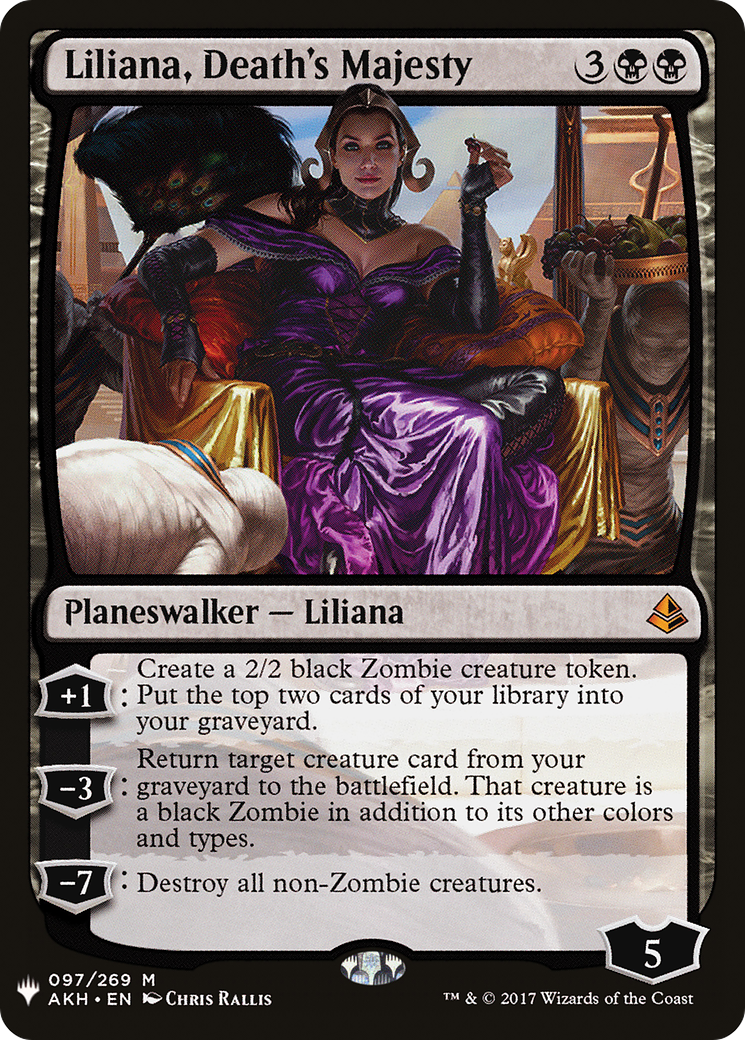 Liliana, Death's Majesty (LIST-AKH-97)