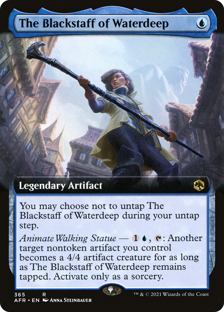 The Blackstaff of Waterdeep (AFR-365) (Extended Art)