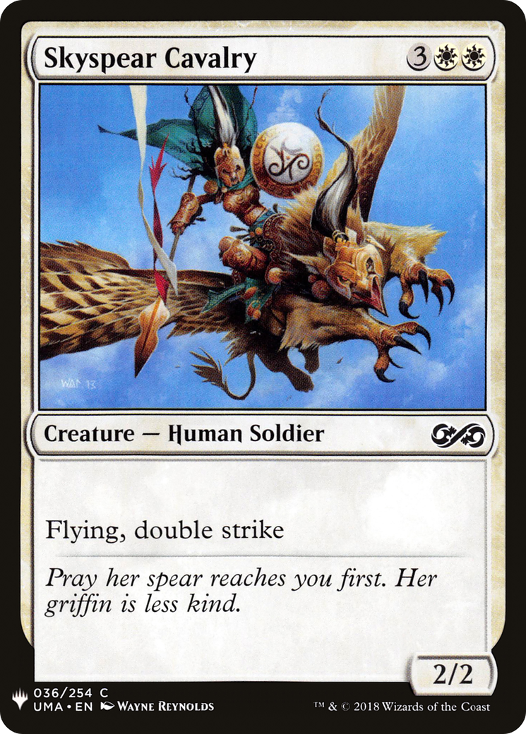 Skyspear Cavalry (LIST-UMA-36)