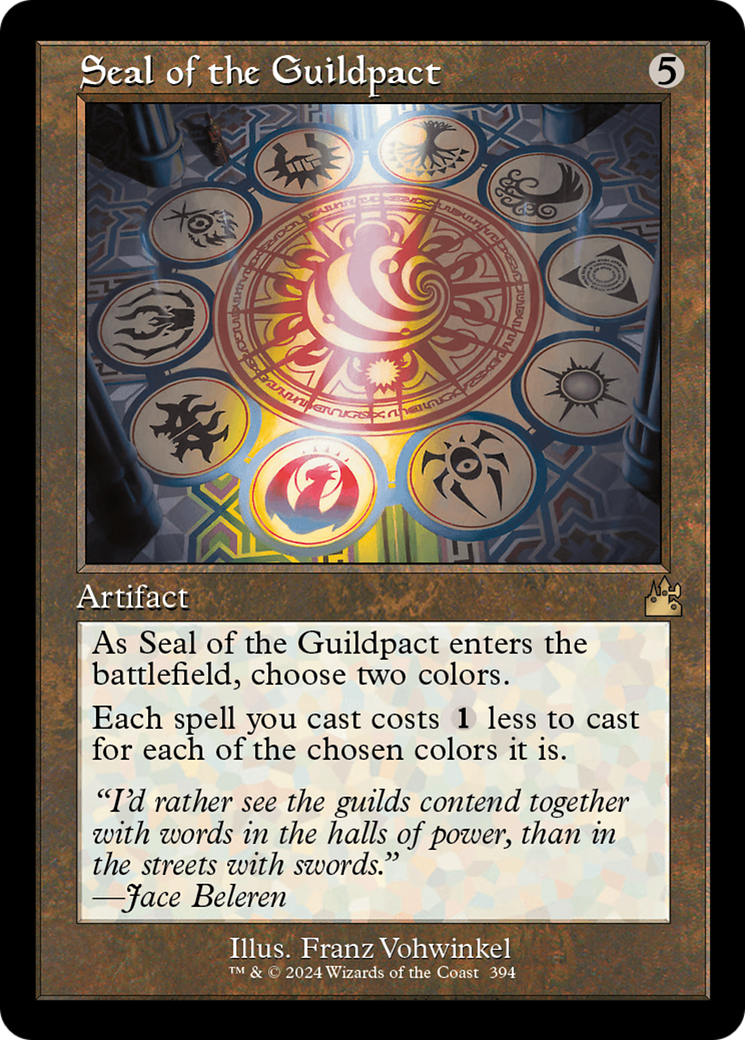 Seal of the Guildpact (RVR-394) (Foil)