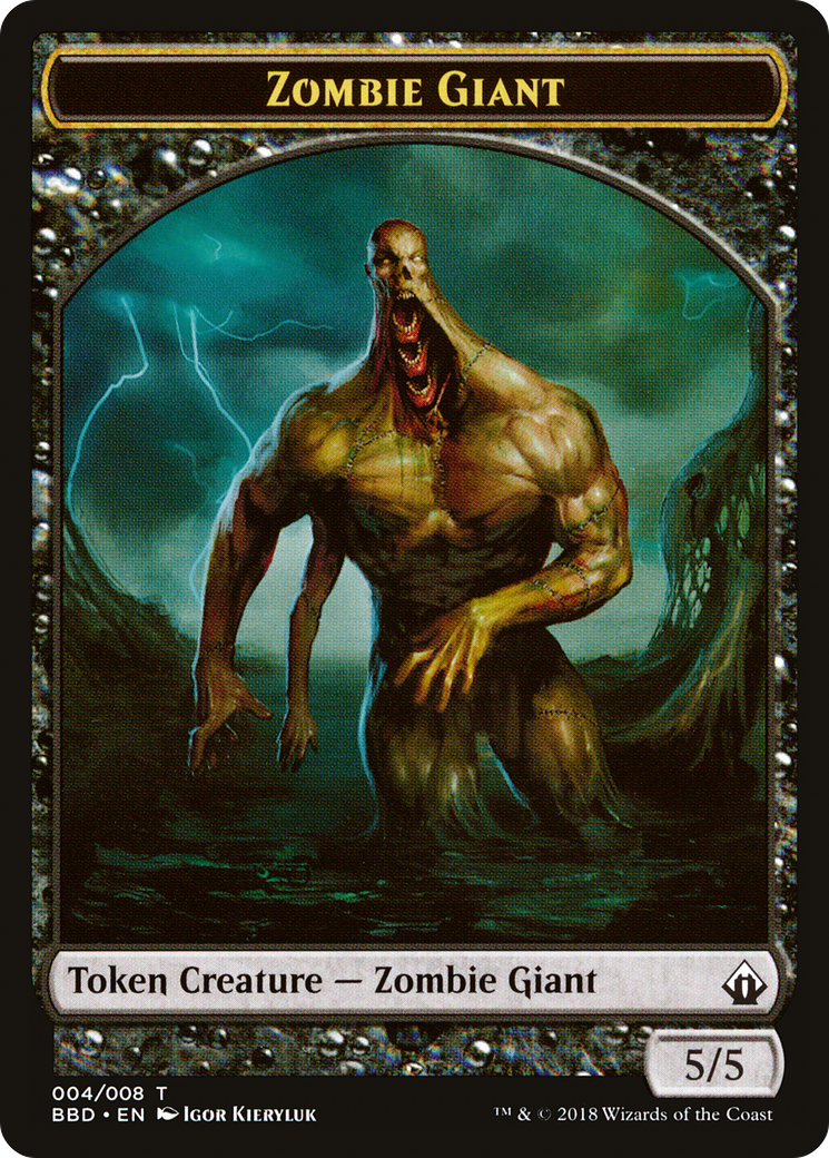 Zombie Giant Token (BBD-004)