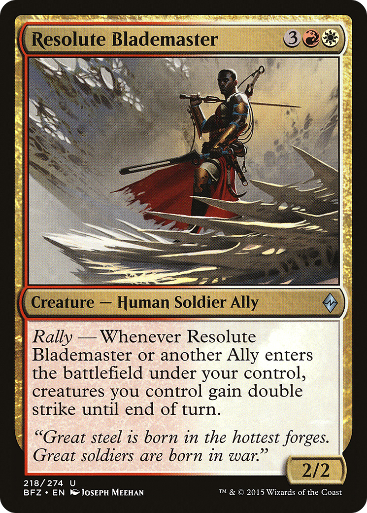 Resolute Blademaster (BFZ-218)
