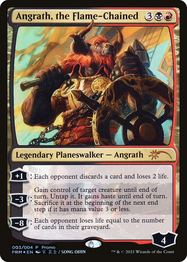 Angrath, the Flame-Chained (PL21-003) (Foil)