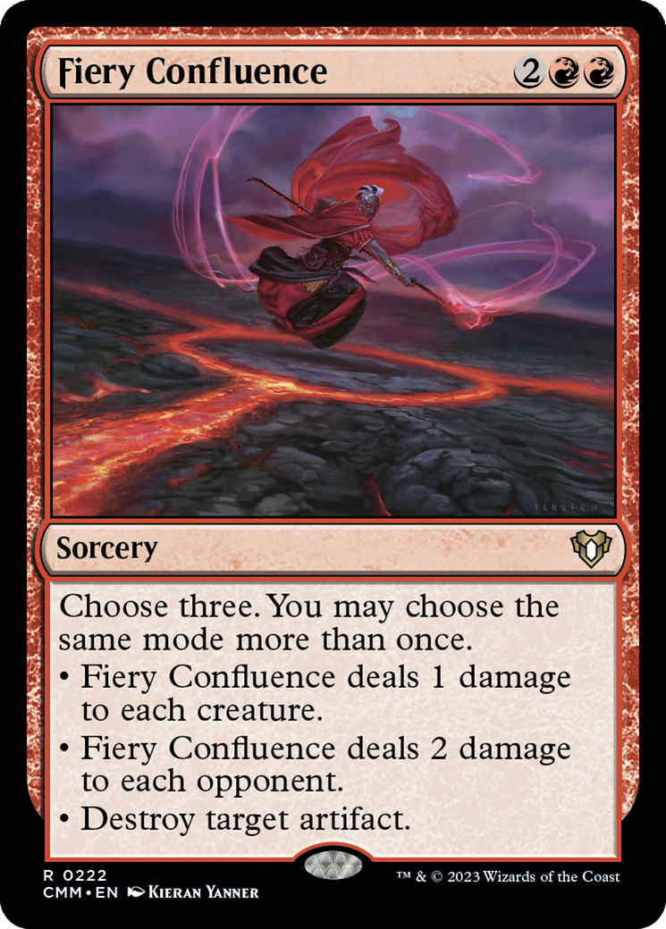 Fiery Confluence (CMM-222) (Foil)