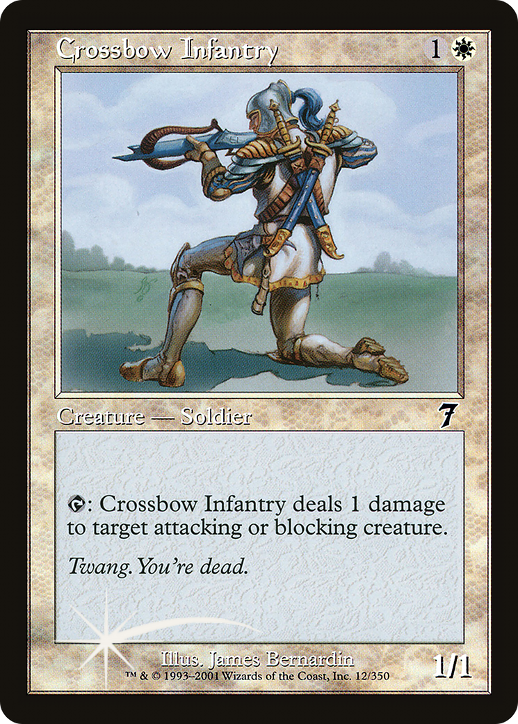 Crossbow Infantry (7ED-012★) (Foil)