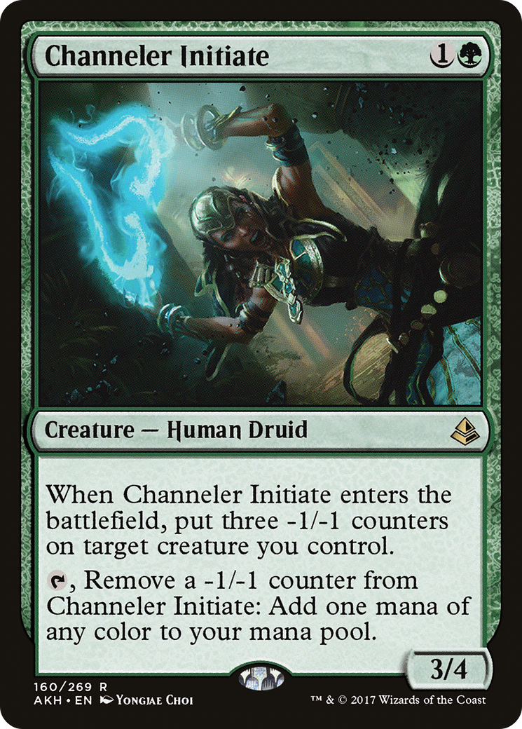 Channeler Initiate (AKH-160) (Foil)