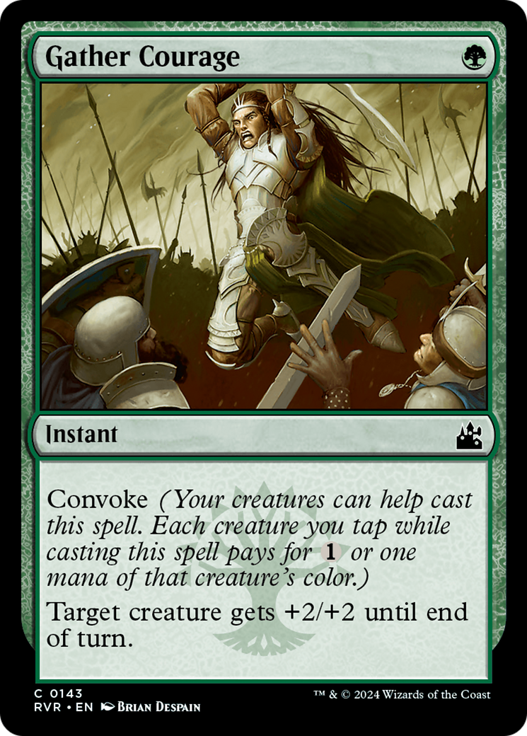 Gather Courage (RVR-143) (Foil)