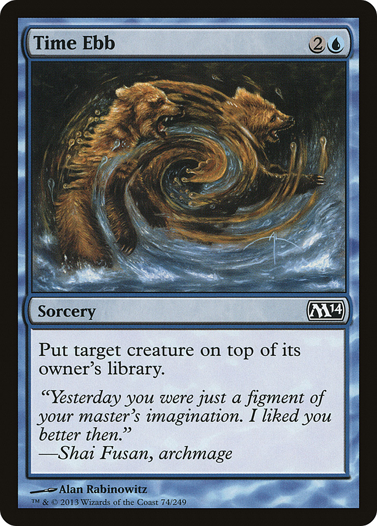Time Ebb (M14-074) (Foil)
