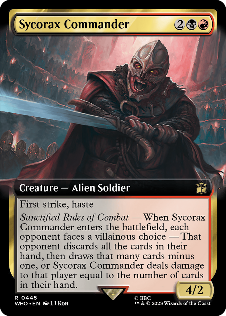 Sycorax Commander (WHO-445) (Extended Art)