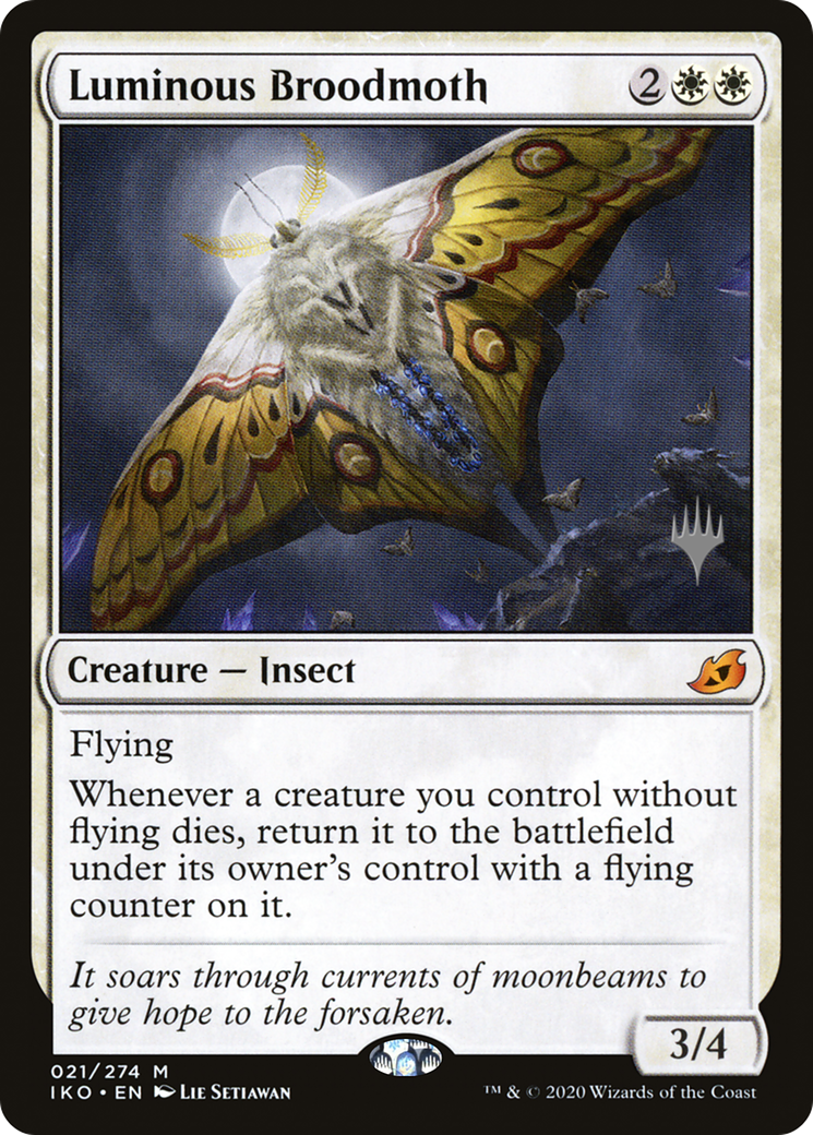Luminous Broodmoth (PPIKO-21P) (Foil)