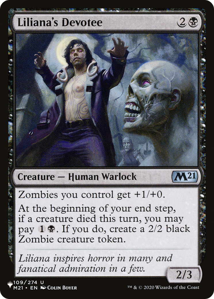 Liliana's Devotee (LIST-M21-109)