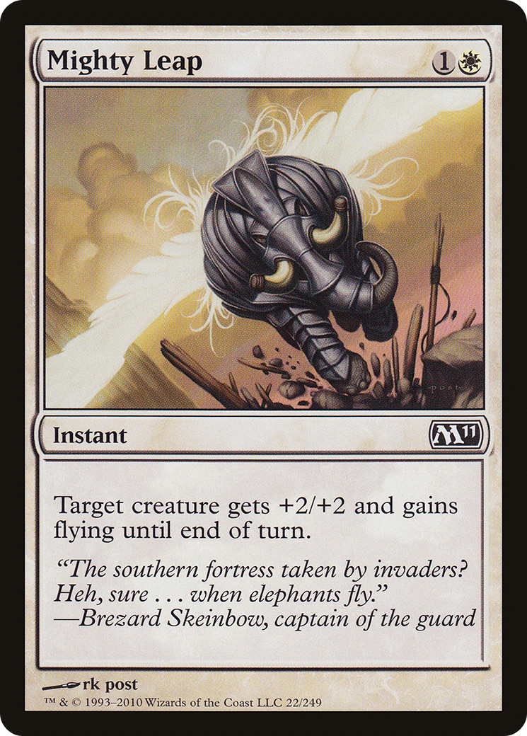 Mighty Leap (M11-022) (Foil)