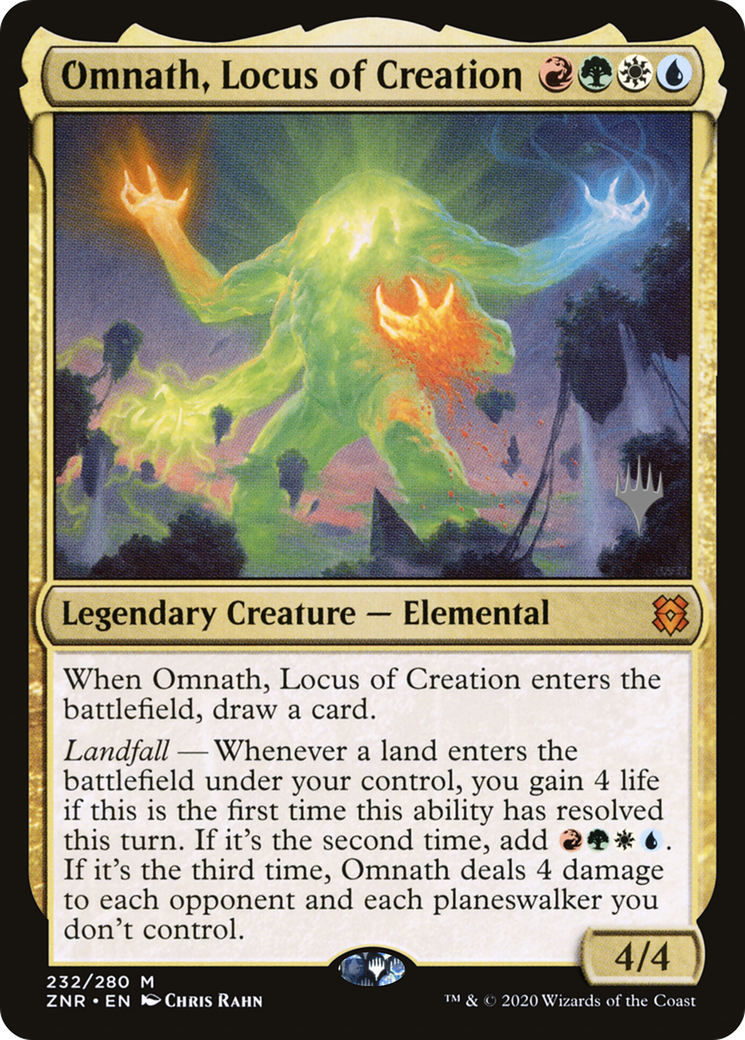 Omnath, Locus of Creation (PPZNR-232P) (Foil)
