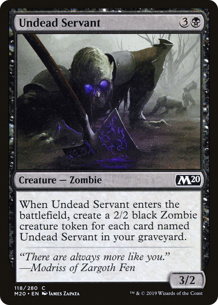 Undead Servant (M20-118)
