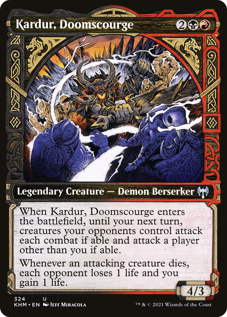 Kardur, Doomscourge (KHM-324) (Showcase) (Foil)