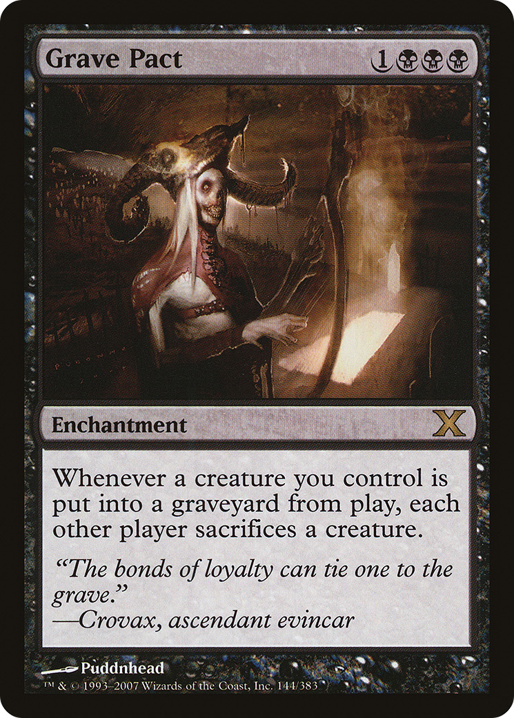 Grave Pact (10E-144) (Foil)