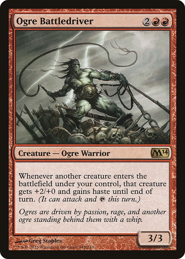 Ogre Battledriver (M14-148) (Foil)