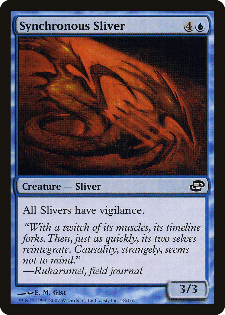 Synchronous Sliver (PLC-048) (Foil)