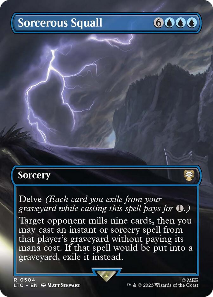 Sorcerous Squall (LTC-504) (Borderless)