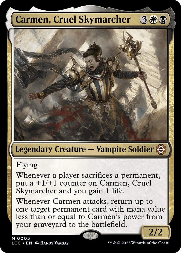 Carmen, Cruel Skymarcher (LCC-005)