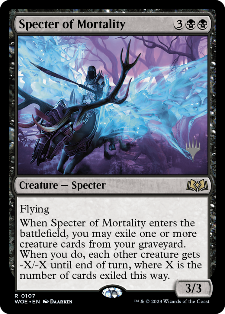 Specter of Mortality (PPWOE-107P) (Foil)