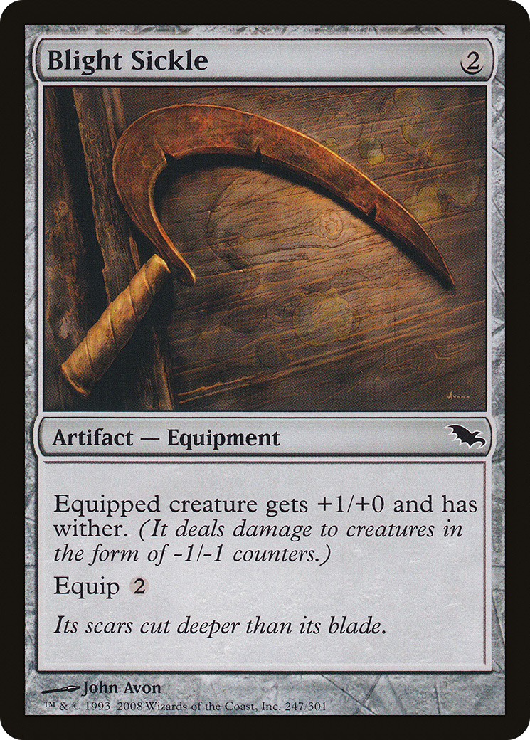 Blight Sickle (SHM-247) (Foil)