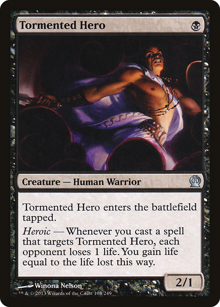 Tormented Hero (THS-108) (Foil)
